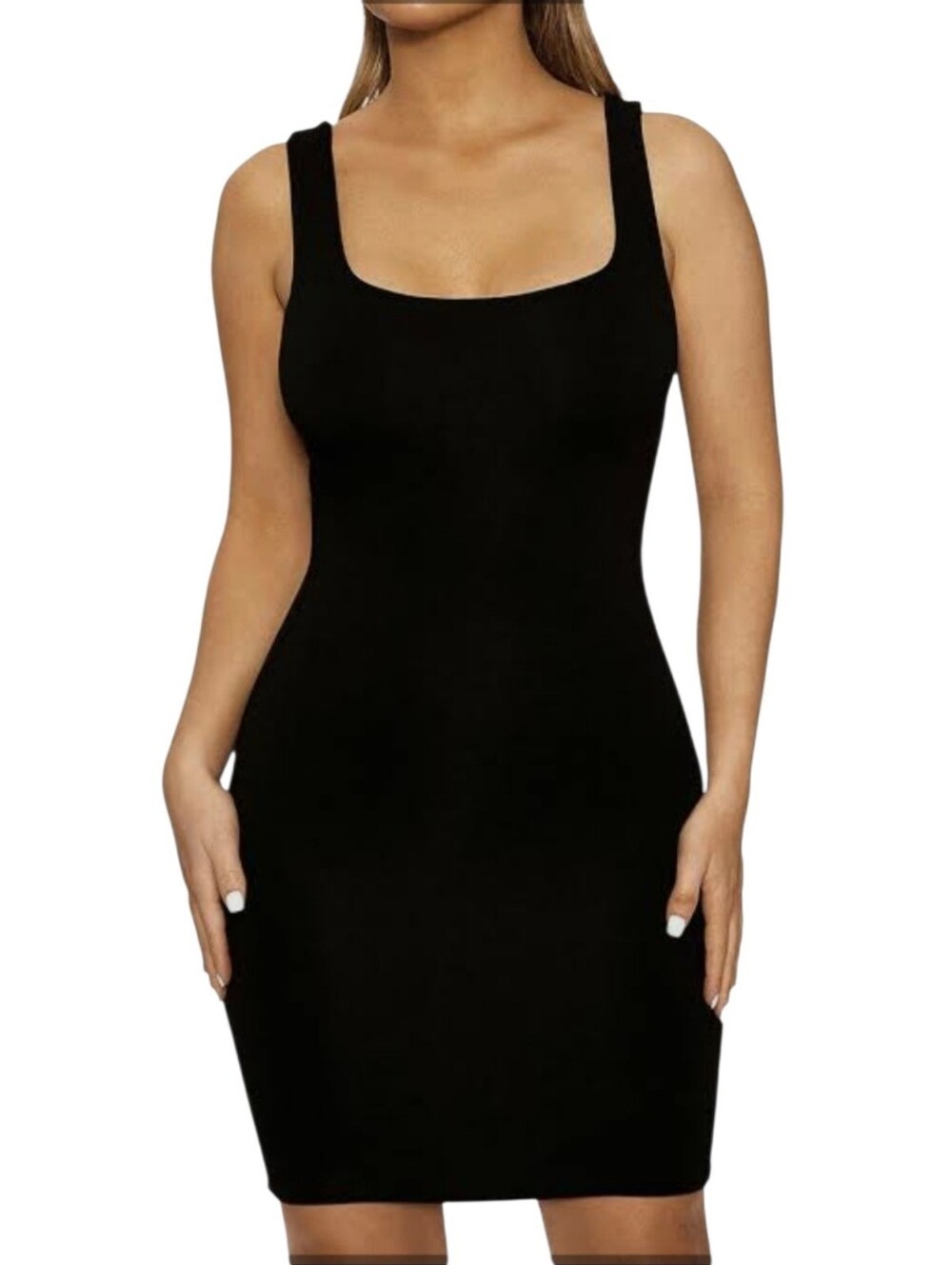 NWOT Naked Wardrobe Black Sleeveless Tank Dress‎ Size 2X